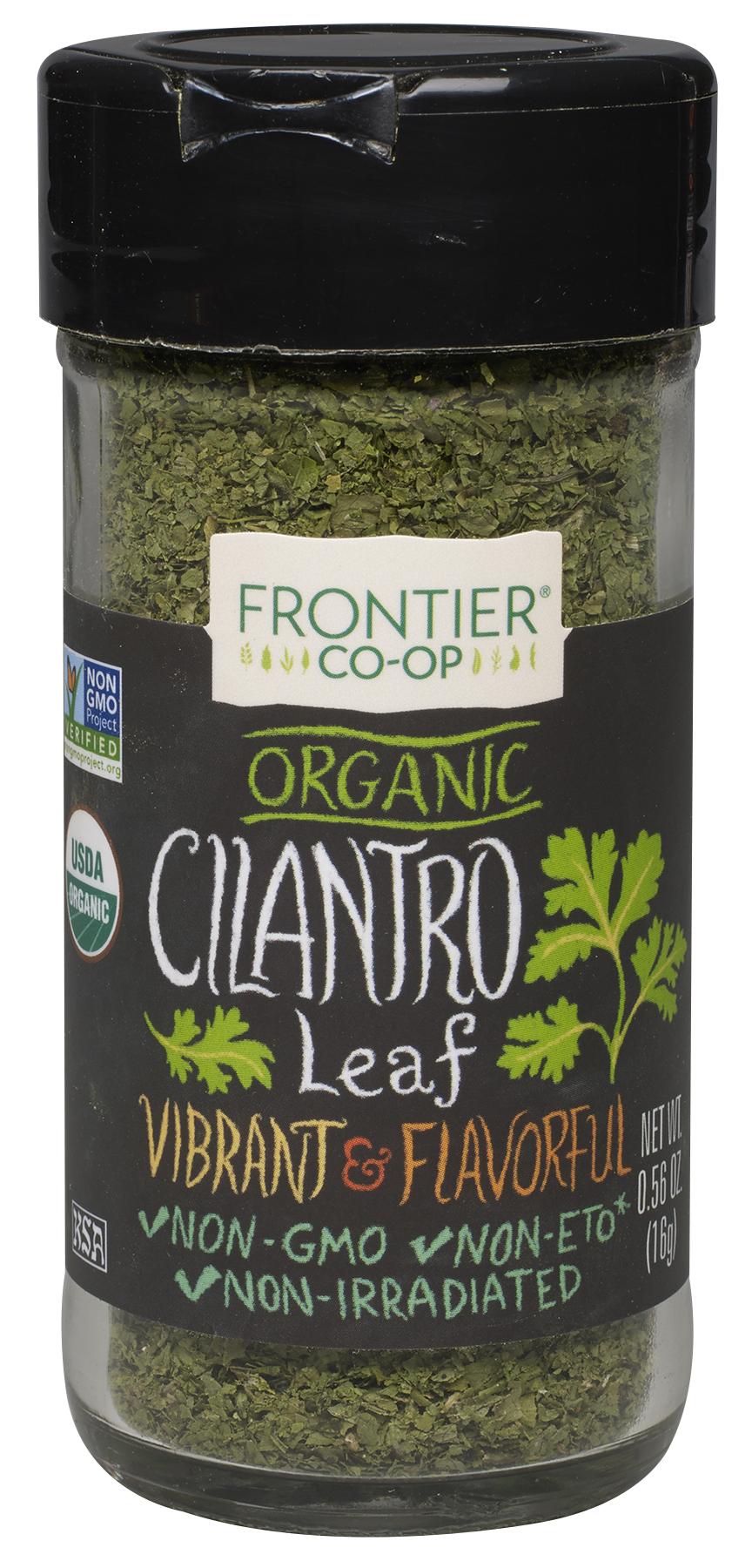 Frontier Co-op Organic Cut & Sifted Cilantro Leaf 0.56 oz.
