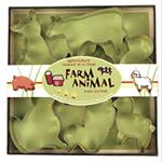 7-Piece Farm Animal Cookie Cutter Set