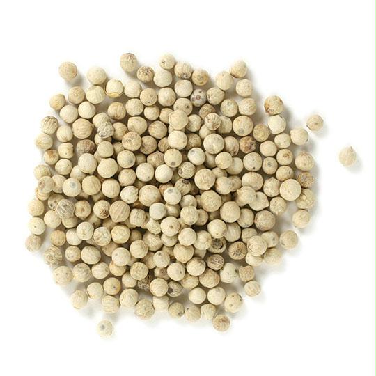 Frontier Co-op White Peppercorns, Organic, Fairtrade Certified 1 lb.