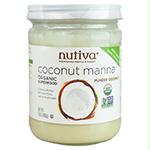 Nutiva Organic Coconut Manna 15 oz. glass jar